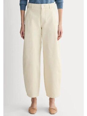 Everlane Utility Curve Pants Women's Size 6 Regular in Birch New With Tags!